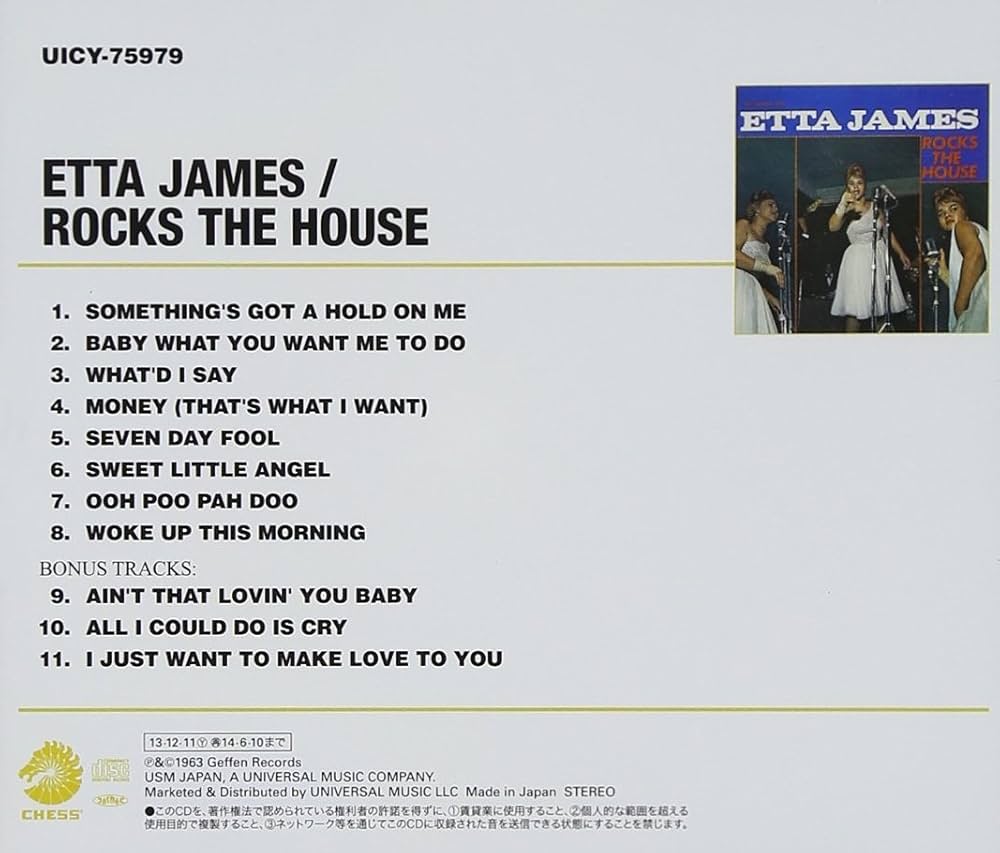 Etta James - Rocks the House - Amazon.com Music